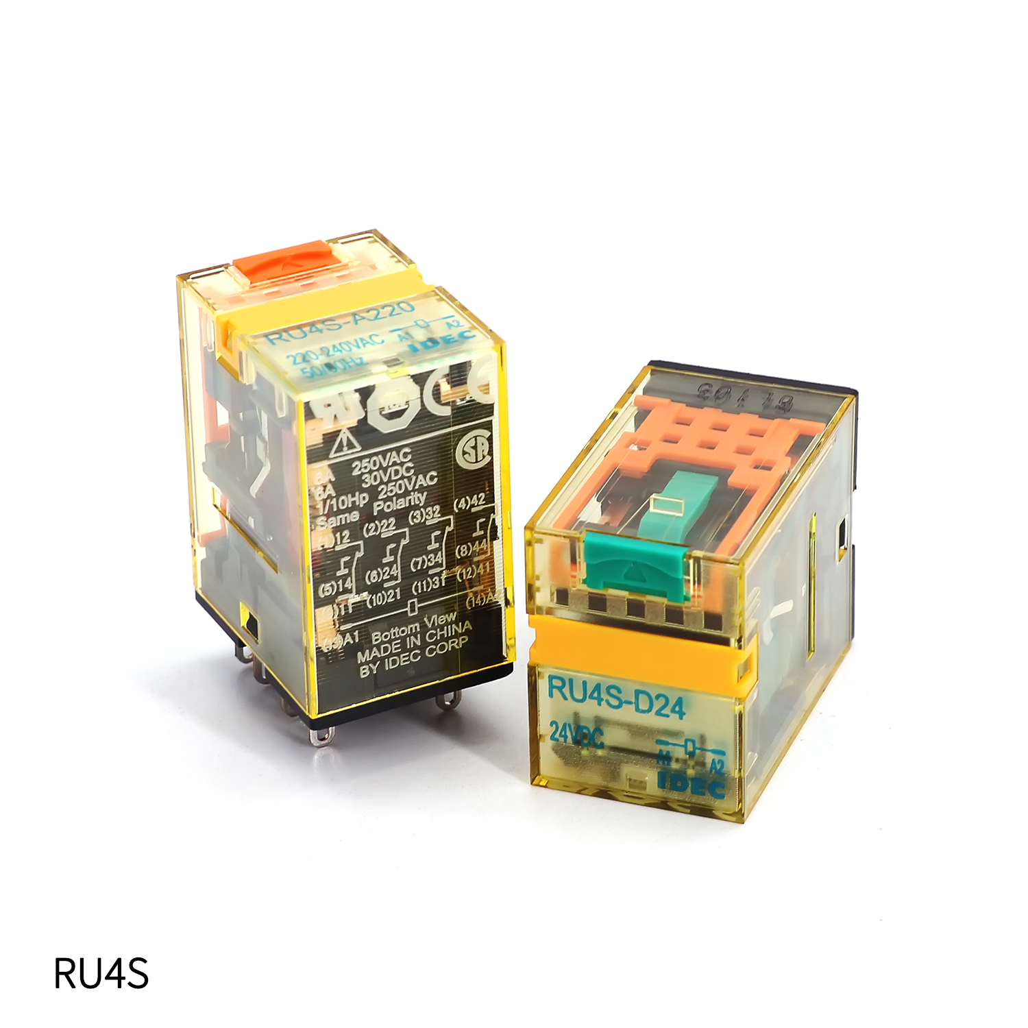 IDEC 和泉 RU系列 通用继电器(双触点型） RU42V-NF-D6