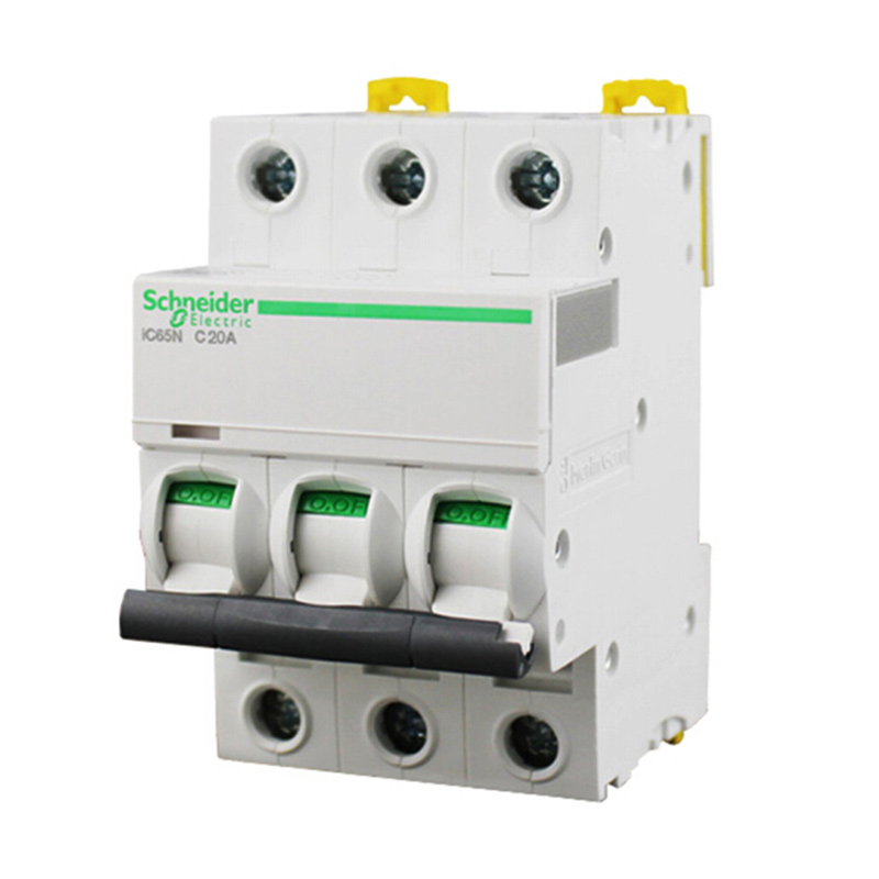 施耐德 Acti 9 iC65系列小型断路器 IC65N 3P D6A