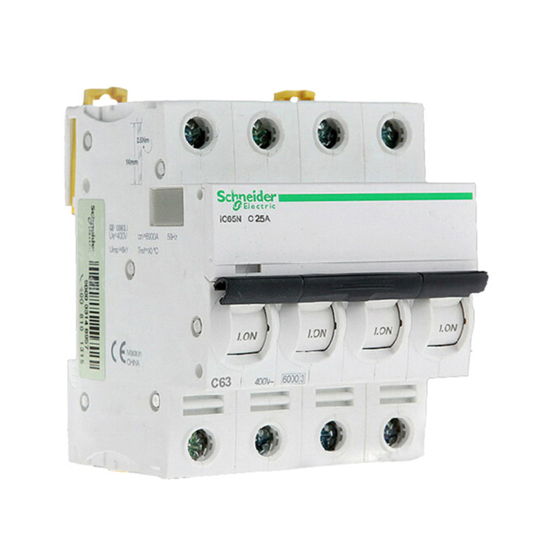 施耐德 Acti 9 iC65系列小型断路器 IC65N 3P D6A