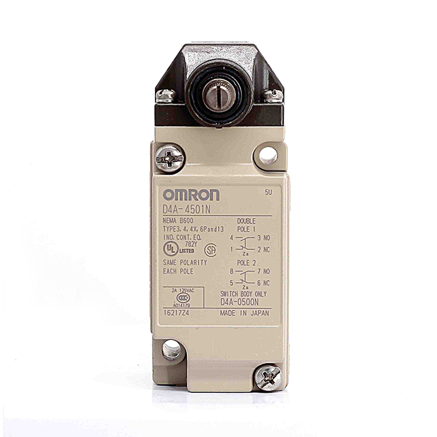 OMRON 欧姆龙 一般用限位开关 D4A-S10N