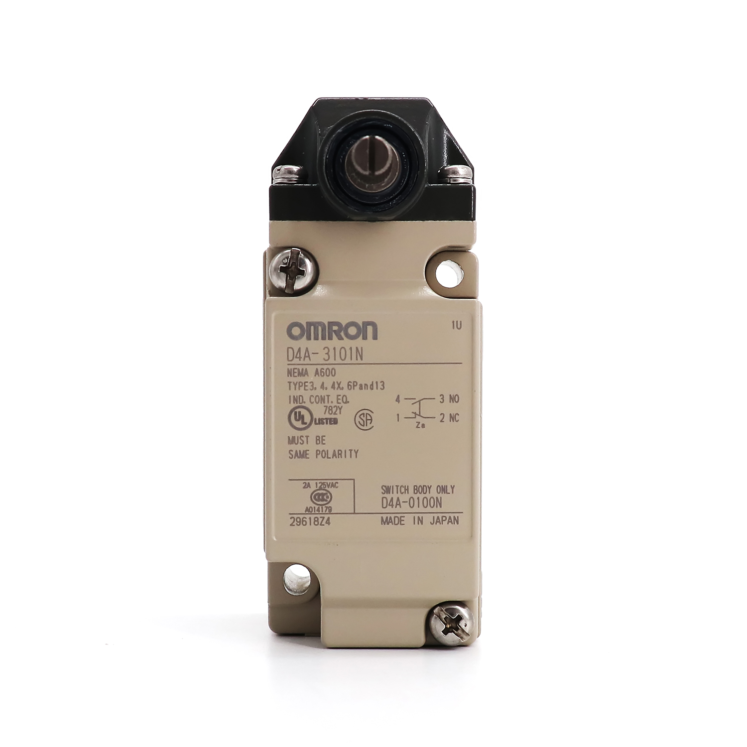 OMRON 欧姆龙 一般用限位开关 D4A-S10N
