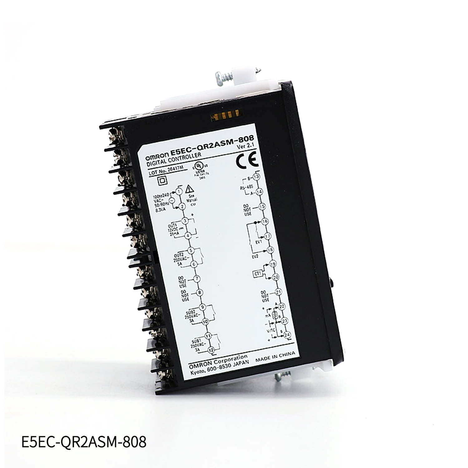 OMRON 欧姆龙 数字温控器 E5EC-TQX4ASM-080