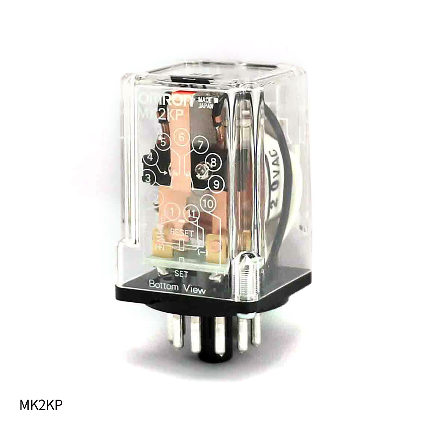 OMRON 欧姆龙 闭锁继电器 MK2KP AC24