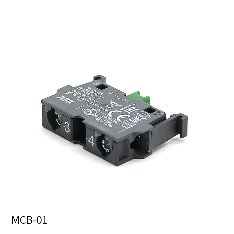 ABB 按钮指示灯 触点 MCB-02B#