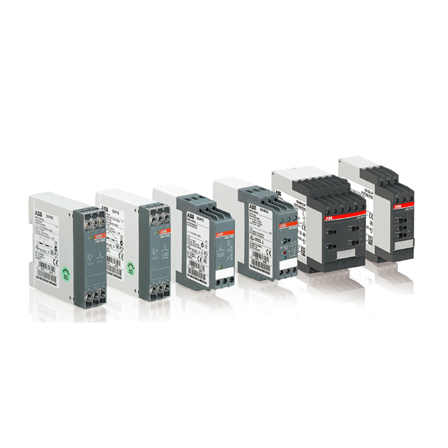 ABB 单相电流电压监视器 CM-ESS.MS, 2c/o, 3-600V, 24-240VAC/DC