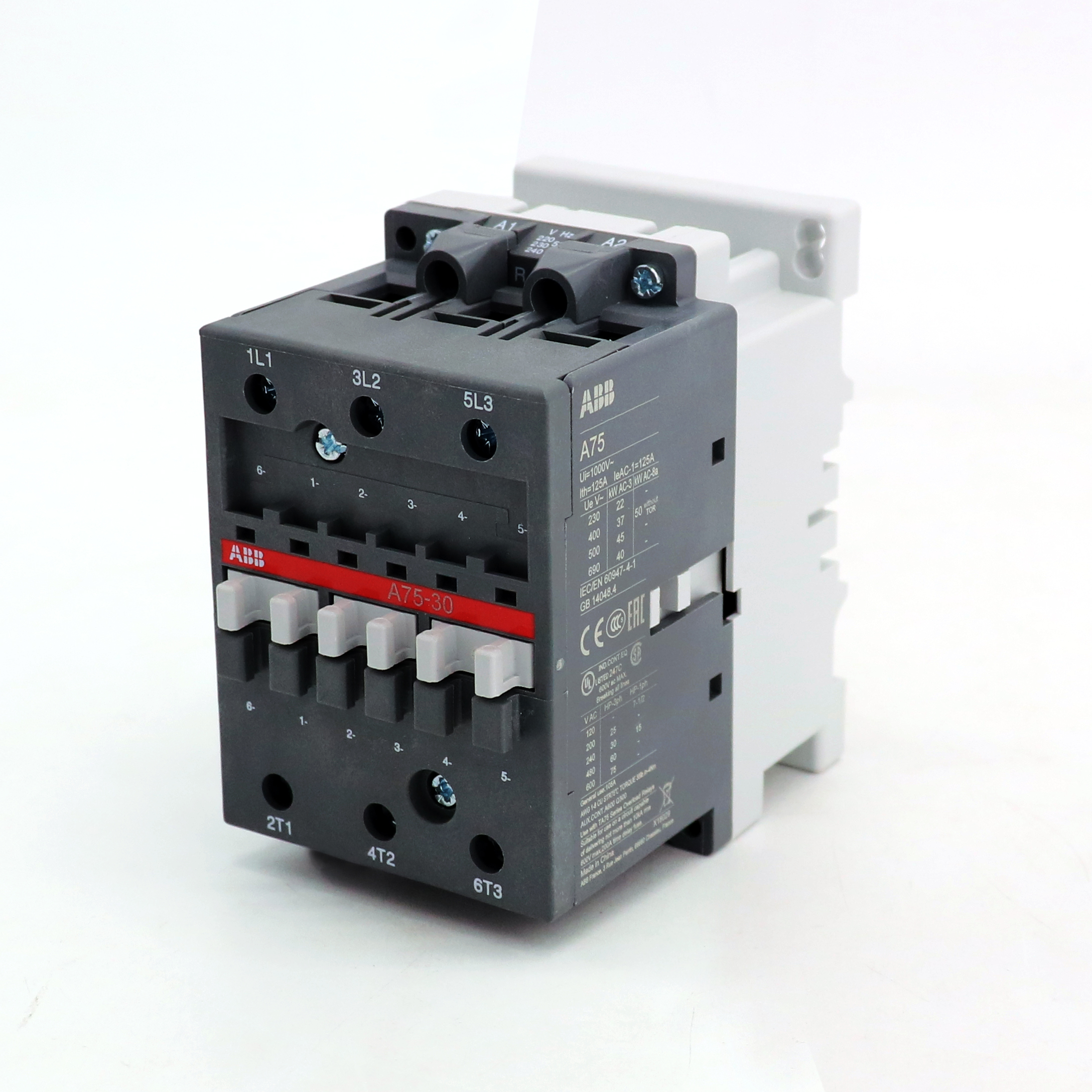 ABB A系列接触器 A95-30-11*110V 50Hz/110-120V 60Hz