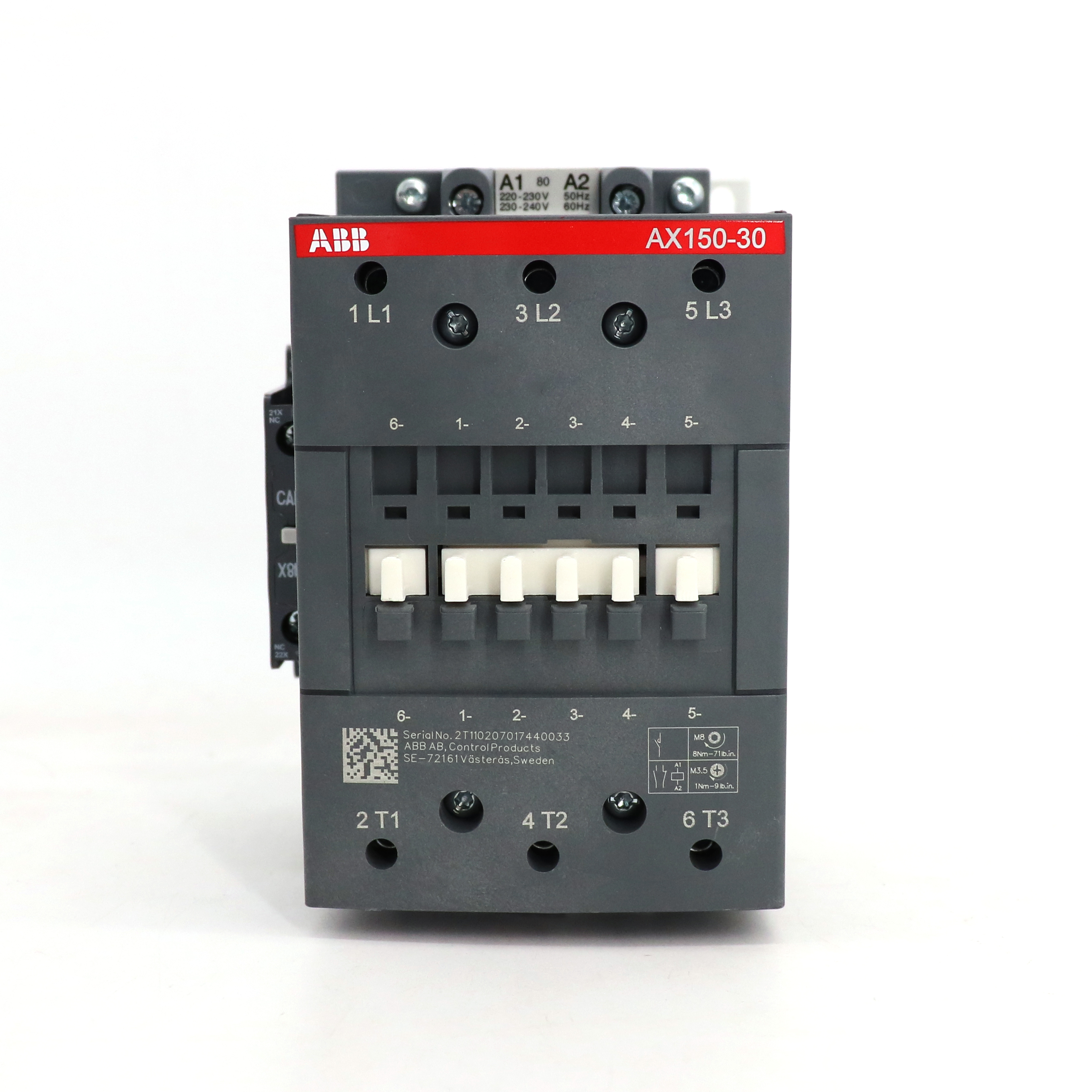 ABB 交流接触器 AX150-30-11-83*48V 50/60Hz