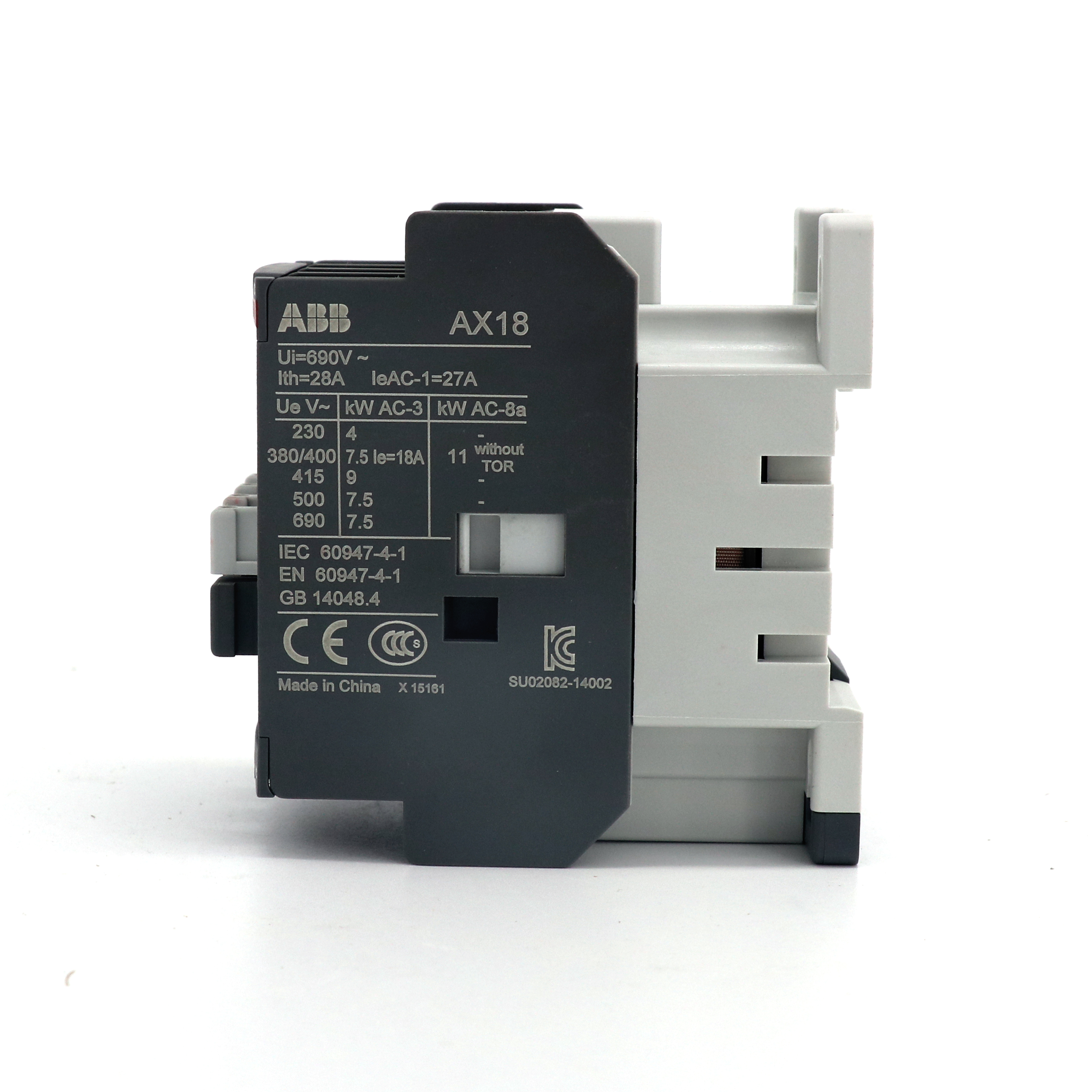 ABB 交流接触器 AX18-30-01-83*48V 50/60Hz