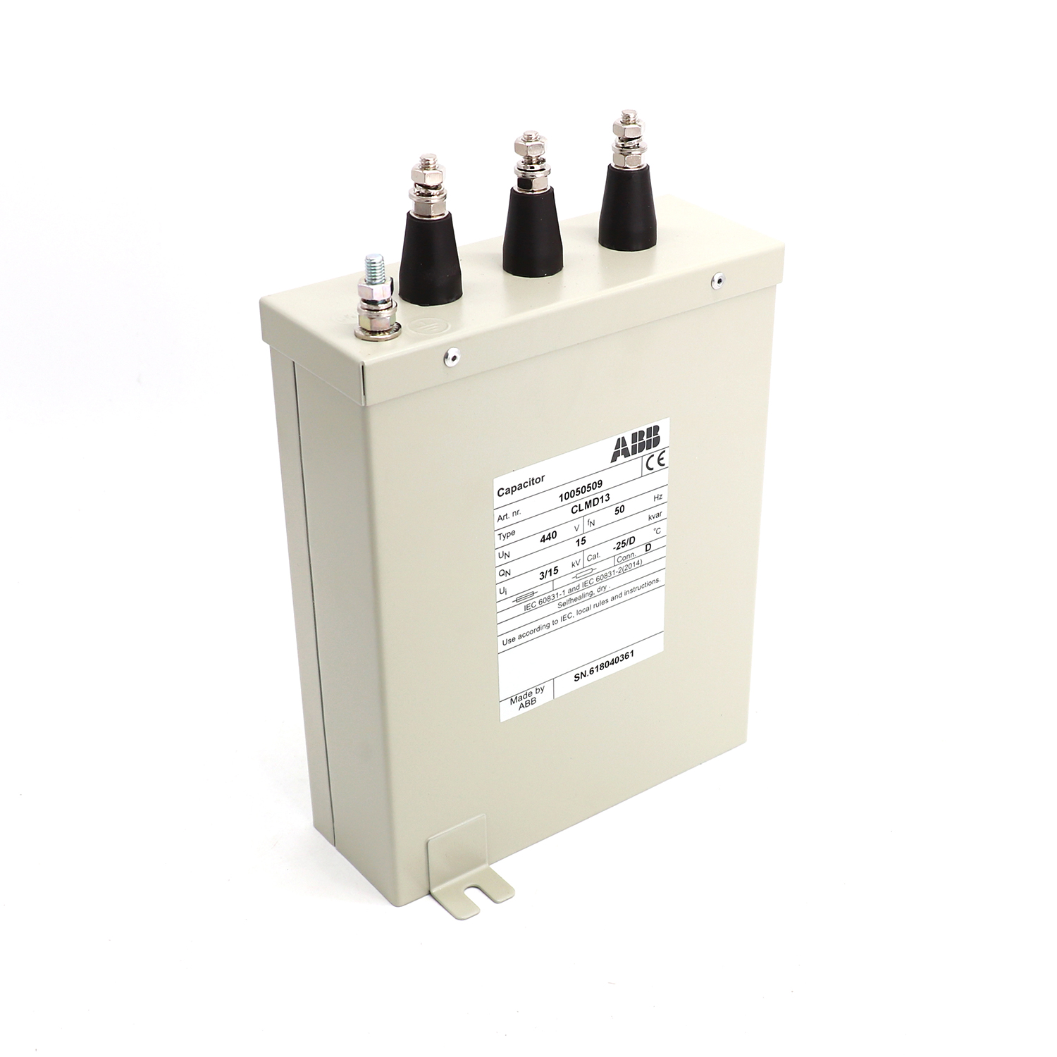 ABB 电容器 CLMD63/75KVAR 480V 50Hz