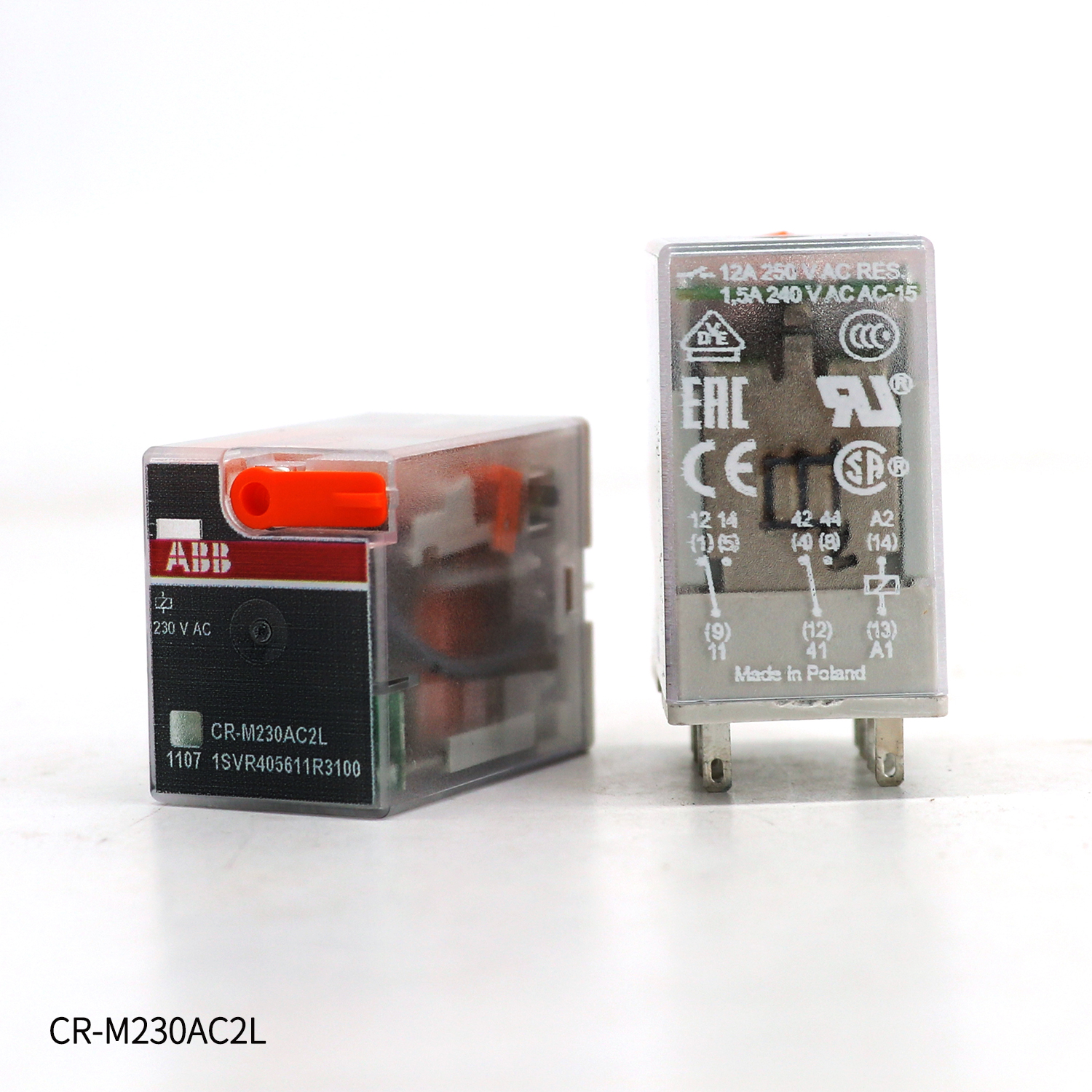 ABB CR-M系列接触器式中间继电器 CR-M220DC4L