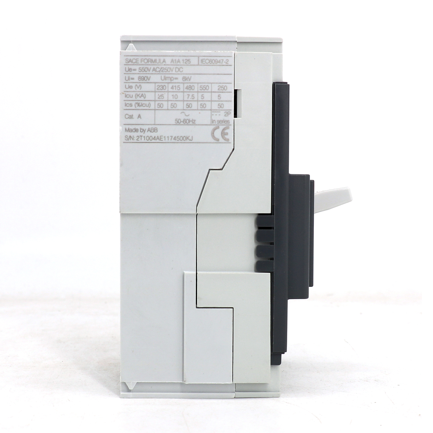 ABB Formula塑壳断路器 A1A125 TMF100/1000 FF 3P