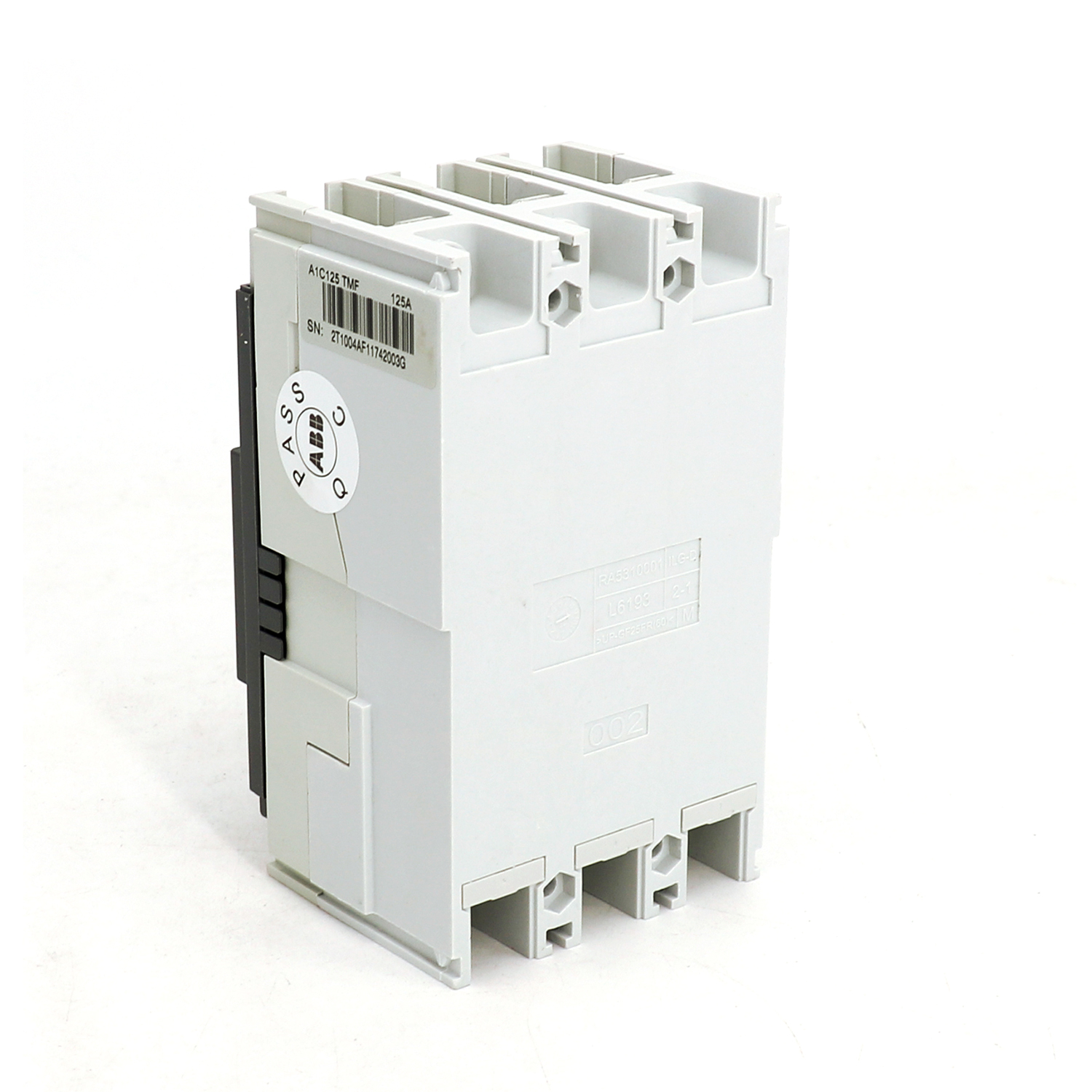 ABB Formula塑壳断路器 A1C125 TMF63/630 FF 3P