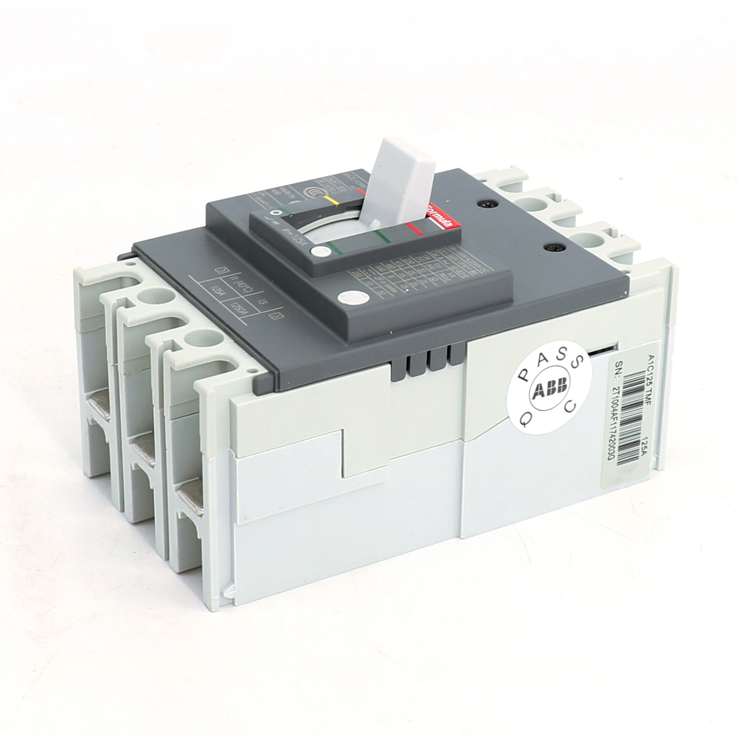 ABB Formula塑壳断路器 A1C125 TMF63/630 FF 3P