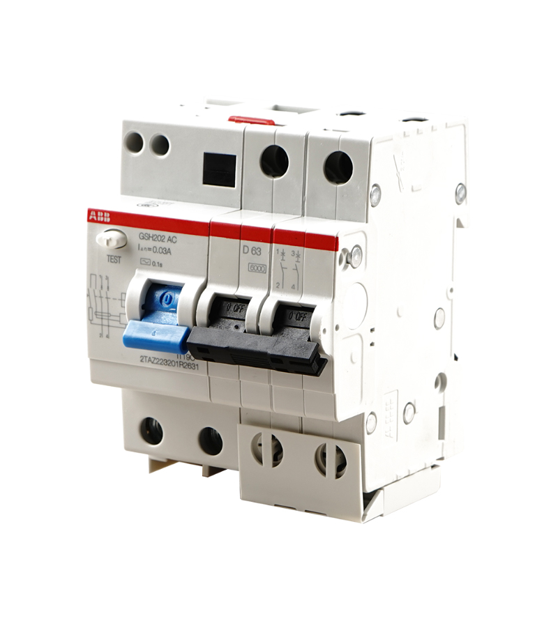 ABB GSH200剩余电流动作断路器GSH202 A-C6/0.03 AP-R