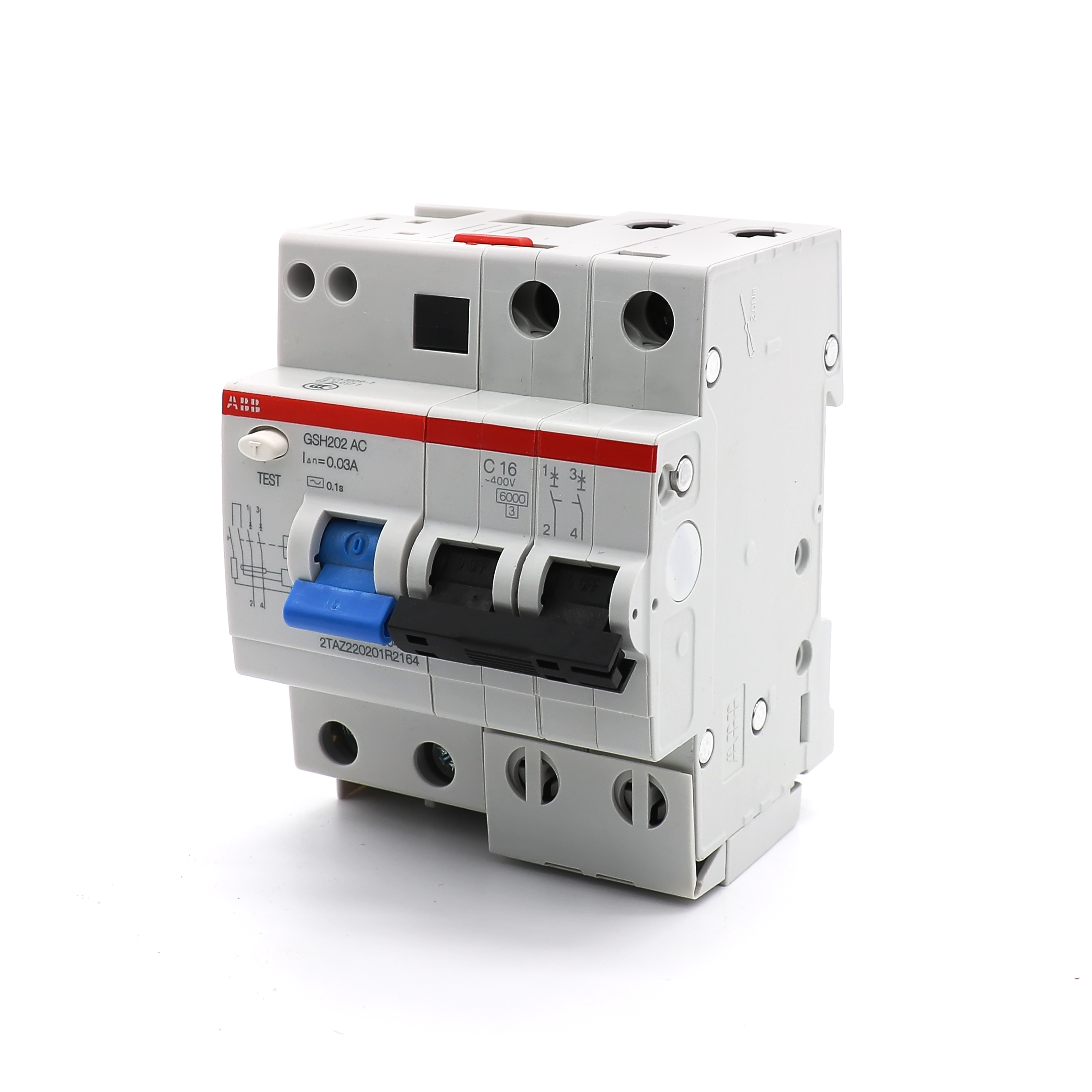 ABB GSH200剩余电流动作断路器GSH203 A S-B25/0.1