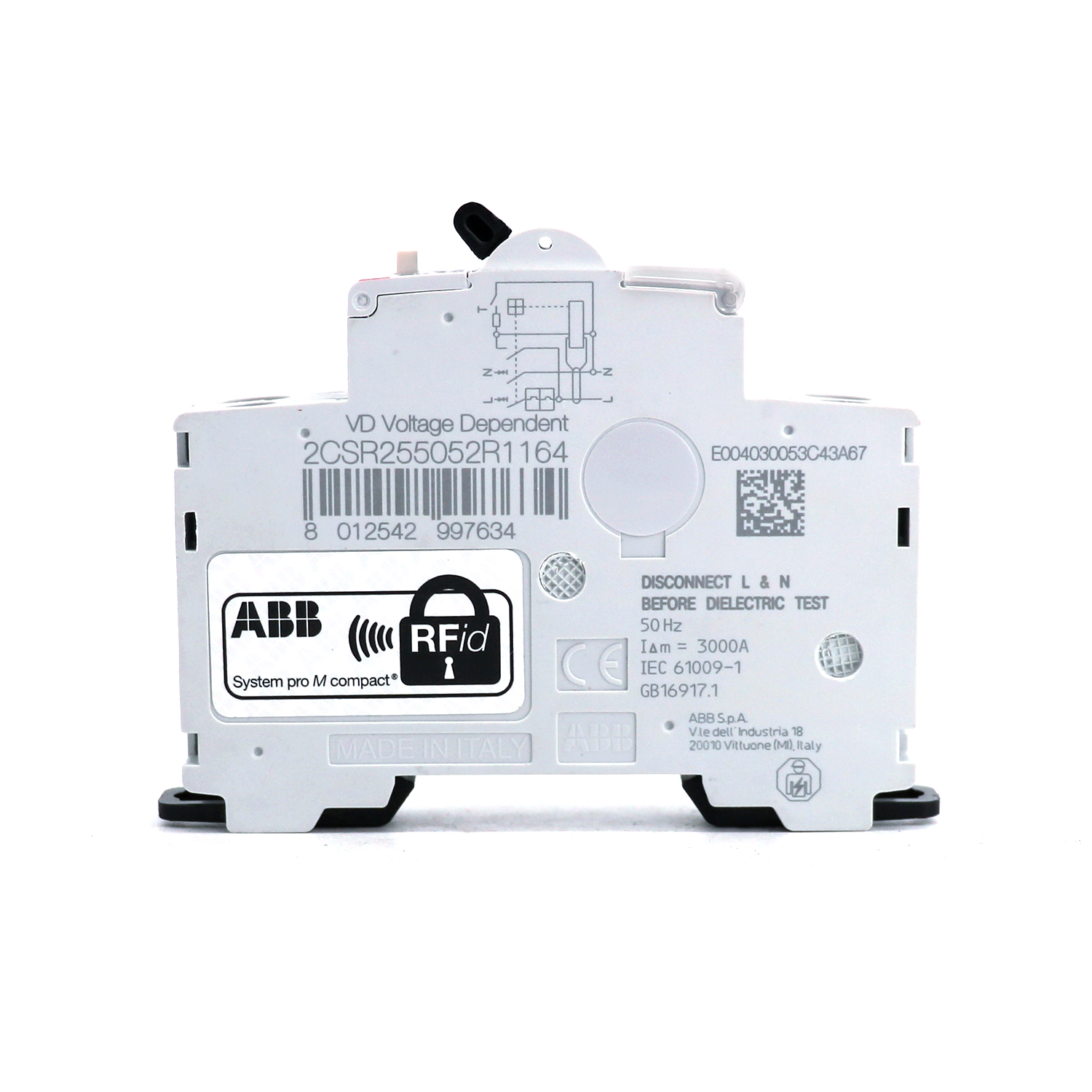 ABB 剩余电流动作断路器 GSN201 L C6 AC30