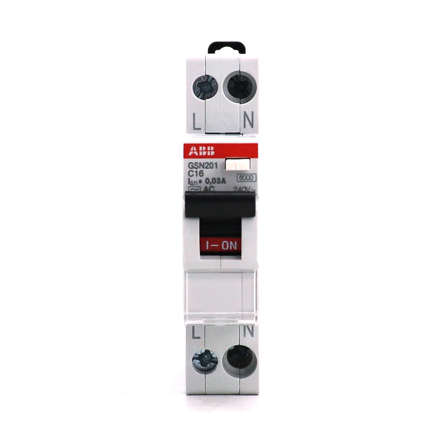 ABB 剩余电流动作断路器 GSN201 L C6 AC30