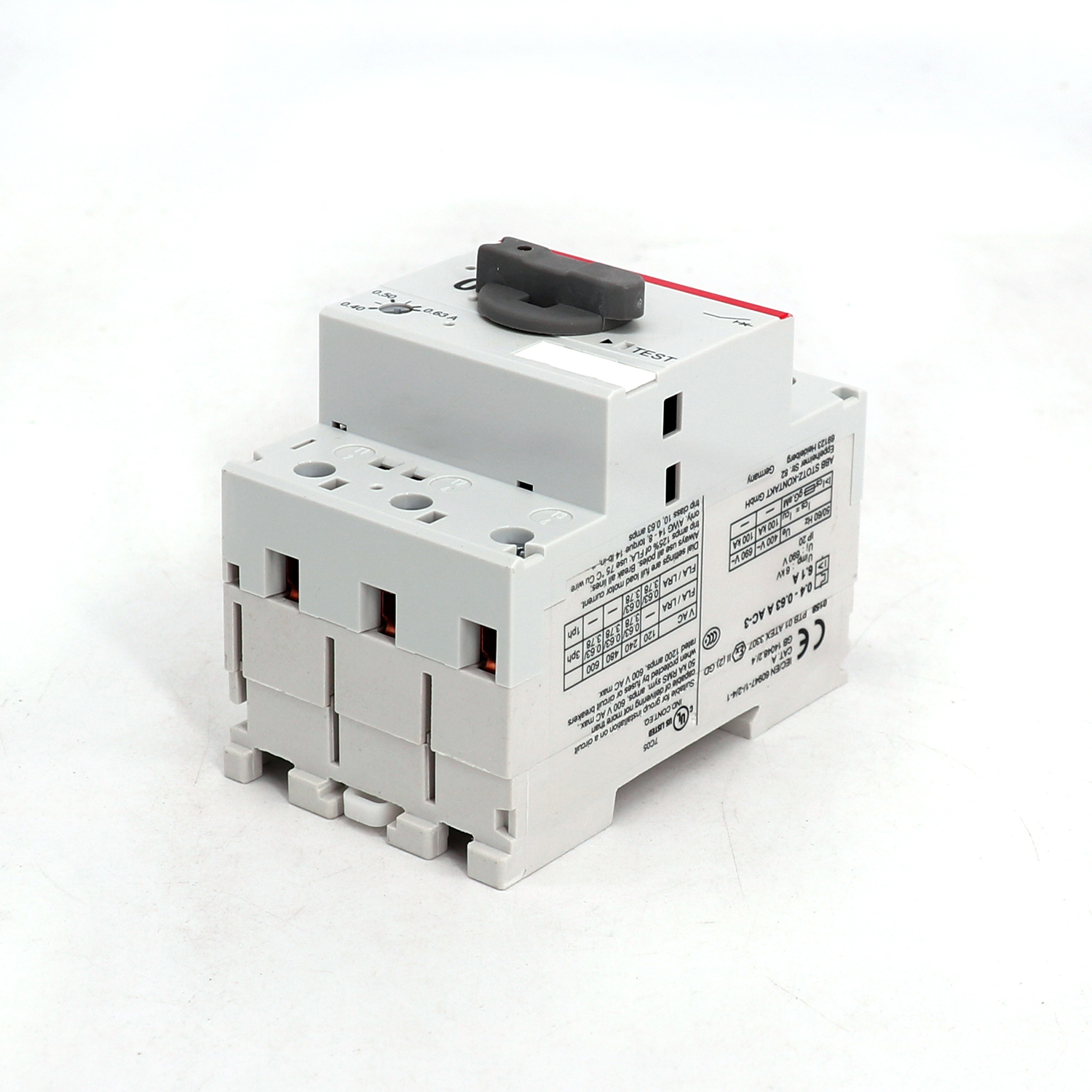 ABB MS325系列 电动机保护用断路器 MS325-0.25