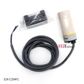 OMRON 欧姆龙 扁平型接近传感器 E2K-F10MC1 2M