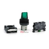 ABB M3SS系列三位置选择开关套装(带灯) M3SS1-42Y-20
