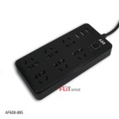 ABB 插排 三位五孔带总控不带灯10A AF609-885