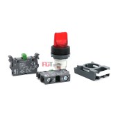 ABB M2SS二位置选择开关套装 带灯 M2SS3-42G-10