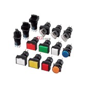 IDEC 和泉 A6系列 照明按钮开关 AL6M-M11R DC5V
