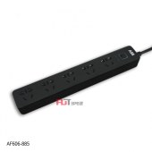 ABB 插排 三位五孔带总控不带灯10A AF609-885